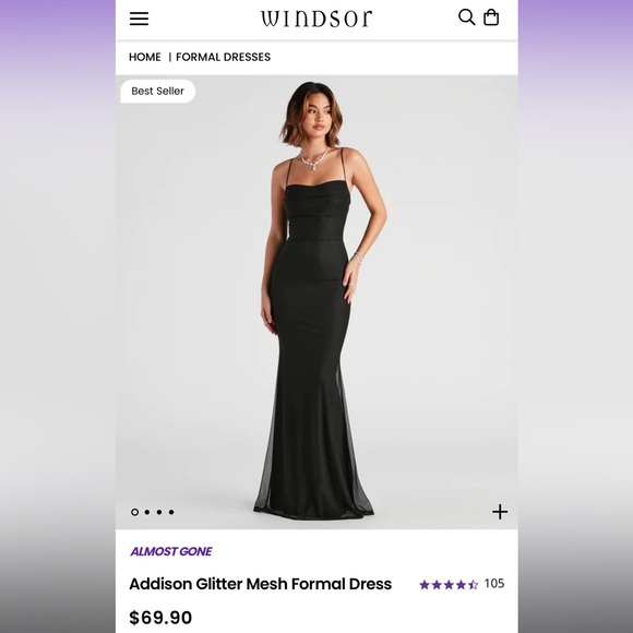 WINDSOR formal dress - Picture 1 of 4